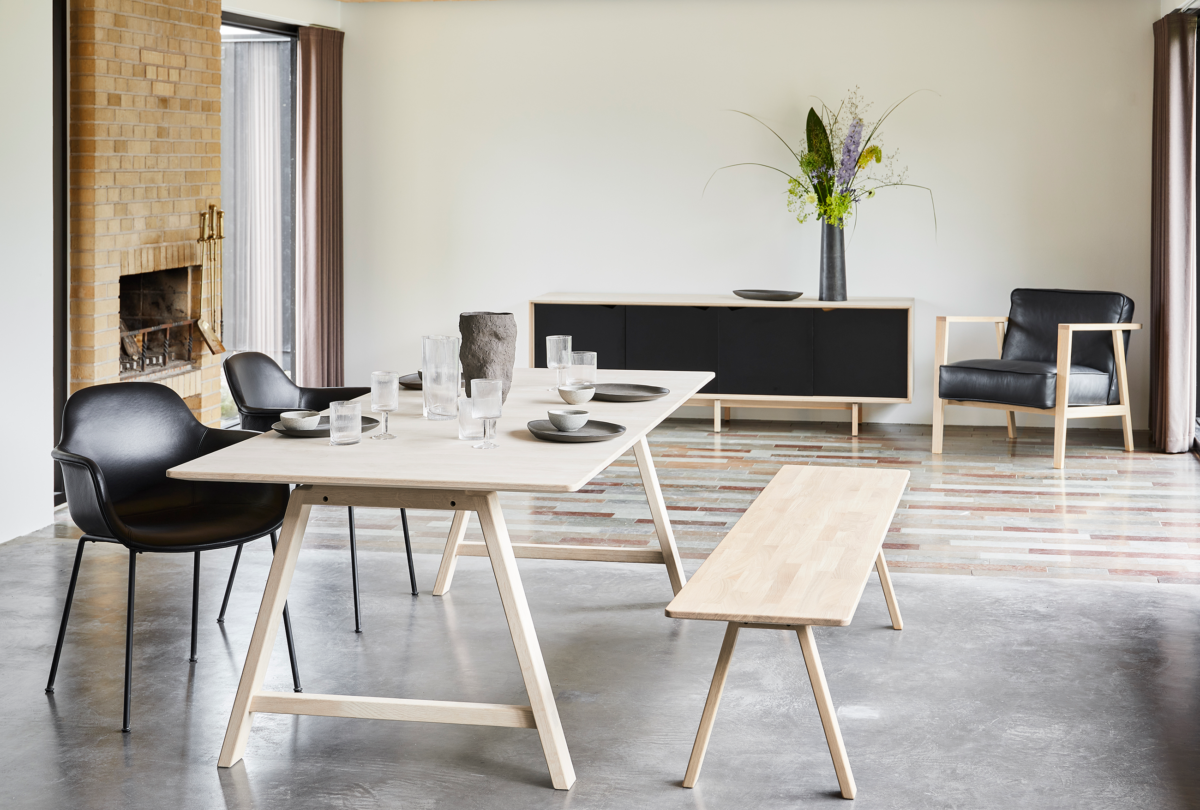 Andersen Spisebord T1 (Massivt Træ) - Billede 3