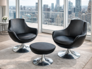 Loungestol inkl. fodskammel