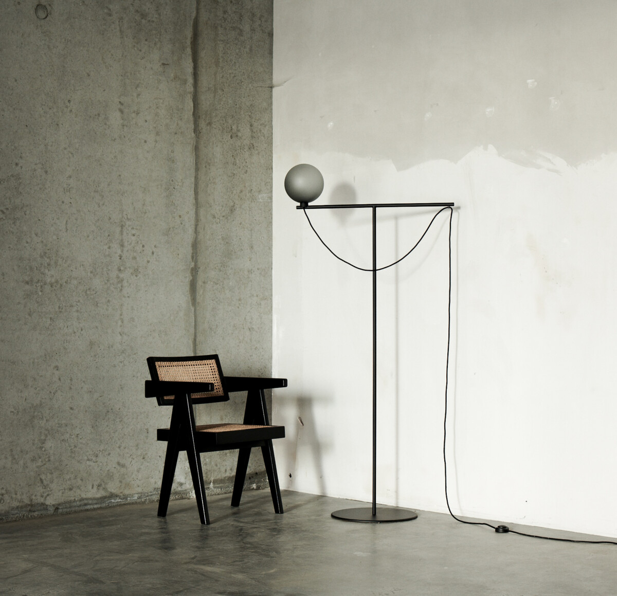 Handvärk Gulvlampe Globe Floor Lamp - Billede 3