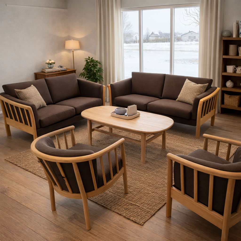 kristine 3+2 pers. inkl. stol